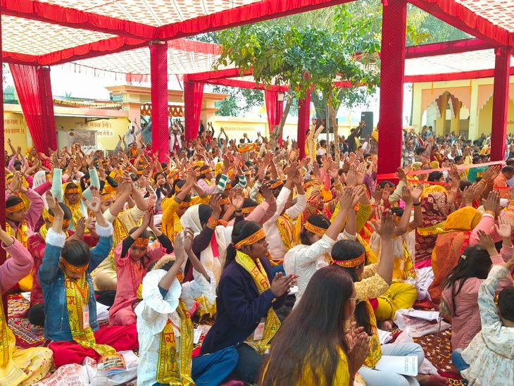 Ghazipur Budhwa Mahadev Temple Celebrates Ram-Janki Anniversary