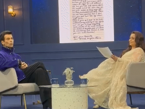 बेटी का लेटर पढ़कर भावुक हुईं रानी मुखर्जी:अदीरा ने एक्ट्रेस को बताया दुनिया की सबसे अच्छी मां