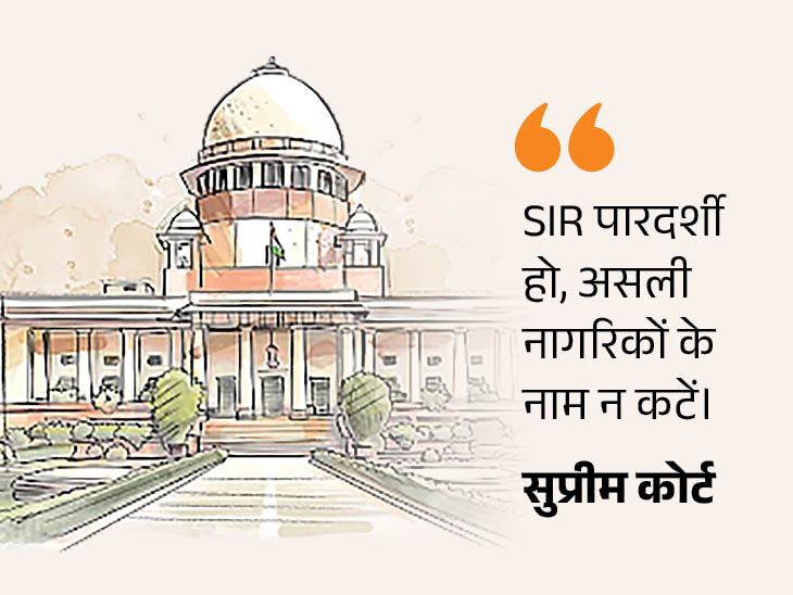 SIR पर सुप्रीम कोर्ट सख्त: चुनाव आयोग की मनमानी नहीं! क्या है मामला? Supreme Court Reviews Voter Education news image
