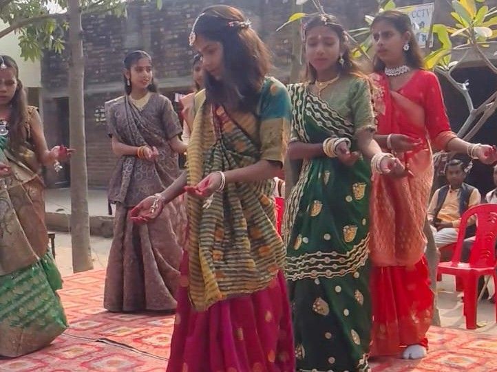 Tikari College Celebrates Basant Panchami: Saraswati Puja & Netaji Jayanti