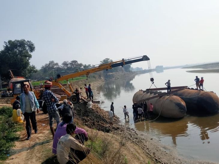 Ramganga River Bridge Construction Begins in Nandana Chandrapur, UP