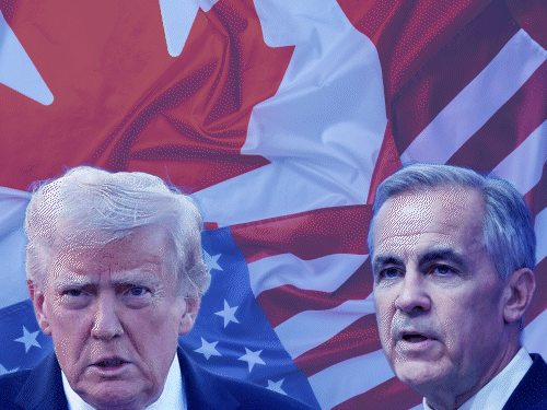 ट्रम्प बोले- चीन 1 साल में कनाडा को खा जाएगा:  हमारे बजाए उनसे बिजनेस कर रहा, गोल्डन डोम प्रोजेक्ट का विरोध करने पर हुए नाराज