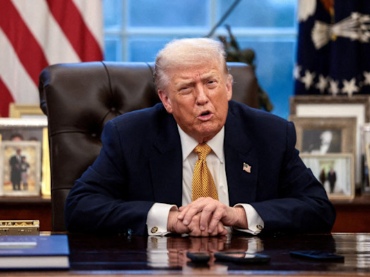 ट्रम्प ने NATO पर दिए बयान पर सफाई दी:ब्रिटिश सैनिकों की तारीफ की, कहा- अफगानिस्तान में जो शहीद हुए, वे महान योद्धा