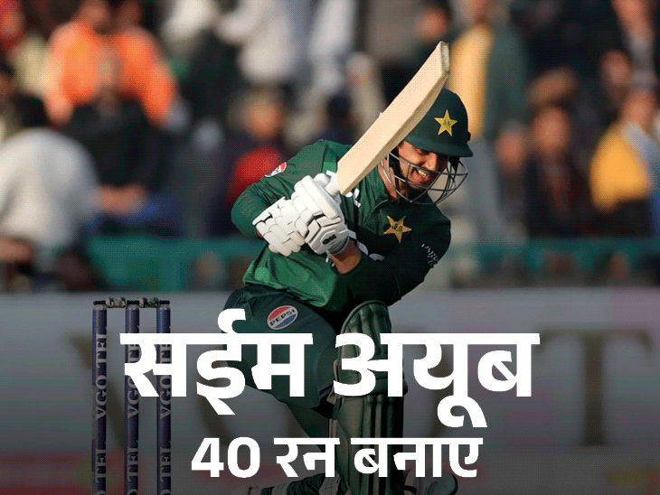 पहला टी20; पाकिस्तान ने ऑस्ट्रेलिया को 22 रन से हराया: 3 मैचों की सीरीज में 1-0 की बढ़त, पूरा प्रदर्शन सैम अयूब का