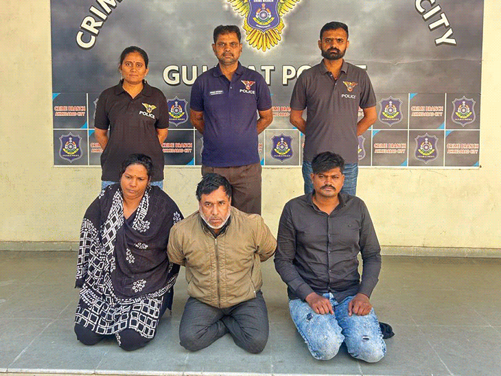 गुजरात में बाल तस्करी रैकेट गैंग के 3 सदस्य पकड़ाए:  15 दिन का बच्चा 3.60 लाख रुपए में खरीदा, हैदराबाद में बेचने वाले थे – Gujarat News