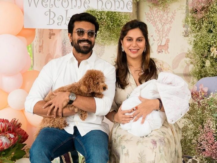 रामचरण-उपासना के घर हुआ जुड़वां बच्चों का जन्म:चिरंजीवी ने की घोषणा, कहा- मां और दोनों बच्चे स्वस्थ, शादी के 12 साल बाद दूसरी बार पेरेंट्स बने