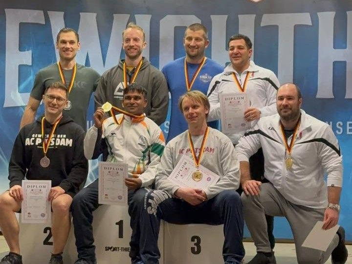 जर्मनी में हरियाणा के खिलाड़ियों का दबदबा:भिवानी के संदीप कुमार ने वेटलिफ्टिंग में जीता गोल्ड, ज्योति प्रकाश ने जीता कांस्य पदक – Narnaul News