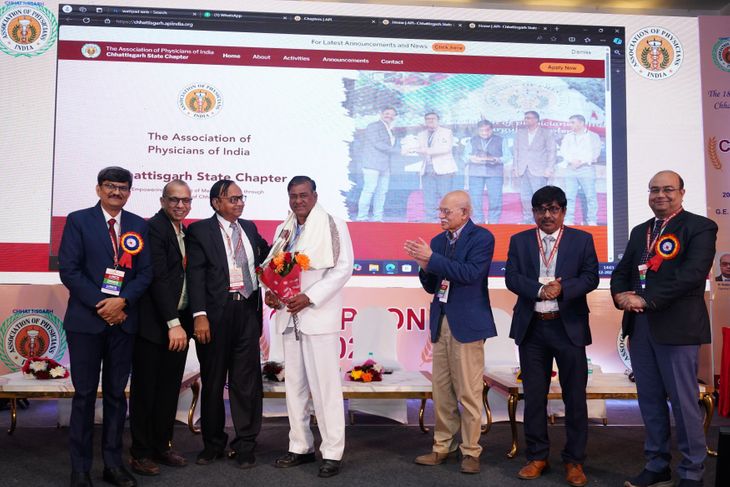 Dr. Debnath honored in the field of healthcare