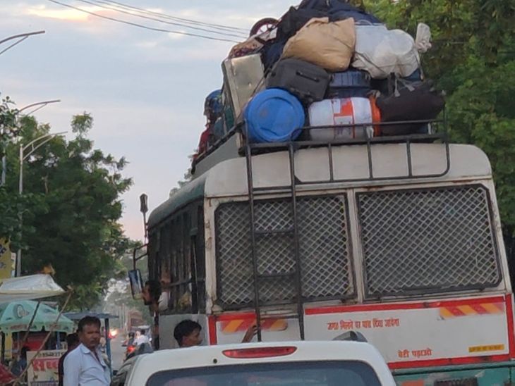 Palia-Gondafanta Bus Safety Risk | Overload Buses Danger