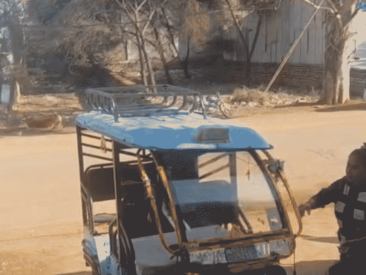 Shivpuri Woman Protests With Petrol, Sets E-Rickshaw Afire At Agency