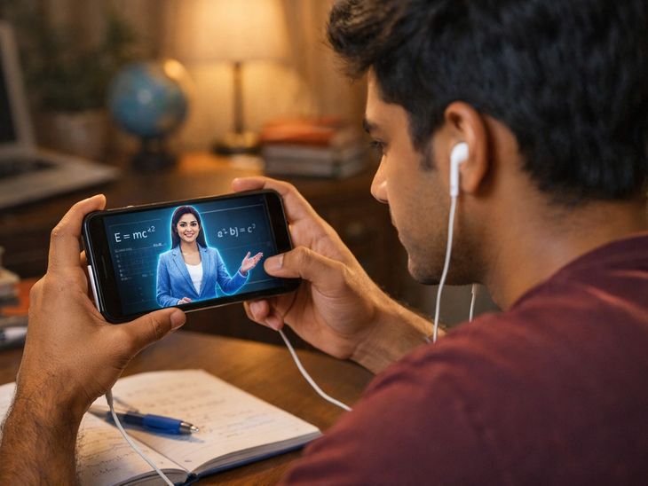 शिक्षा में एआई- पढ़ाई के लिए UPI जैसा प्लेटफॉर्म बनेगा:  मोबाइल पर किसी भी क्लास का लेक्चर पसंदीदा टीचर की आवाज में मिलेगा