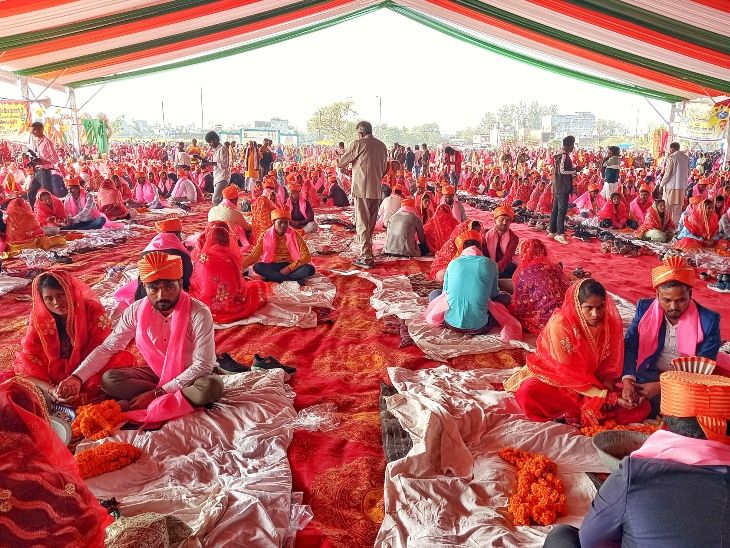 रायपुर में आज 1316 जोड़े लेंगे सात फेरे:  हिंदू-मुस्लिम-ईसाई रीति-रिवाज से होगा सामूहिक विवाह, कुपोषण मुक्त छत्तीसगढ़ अभियान की भी होगी शुरुआत – Raipur News