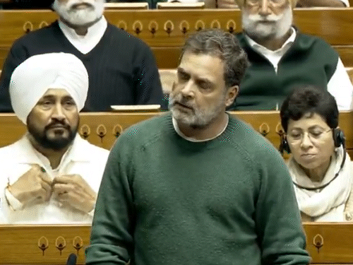 लोकसभा में राहुल गांधी के बोलने पर विवाद, विपक्ष अविश्वास प्रस्ताव ला सकता है Parliament Disrupted Over Rahul Speech news image