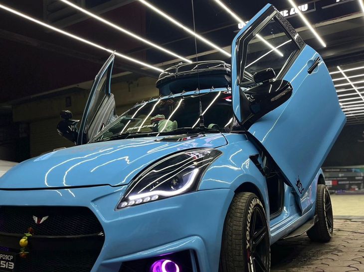 Rewa Police Seize Swift Modified Lamborghini-Style Supercar | Desi Jugaad
