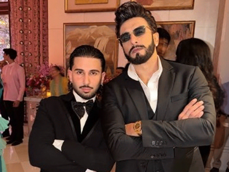 হুমকি পাওয়ার পরে রণবীর সিংয়ের প্রথম প্রকাশ্যে উপস্থিতি: অভিনেতাকে গ্র্যান্ড বিয়েতে অরির সাথে পোজ দিতে দেখা গেছে