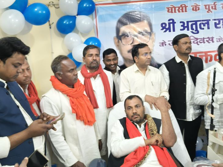 Atul Rai 43rd Birthday Blood Donation | Mau District Hospital