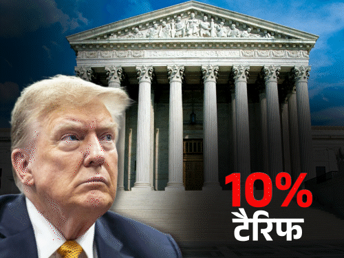 ट्रंप का पलटवार: ग्लोबल मार्केट पर 15% टैरिफ, वित्त जगत में हलचल Trump Raises Global Tariffs news image