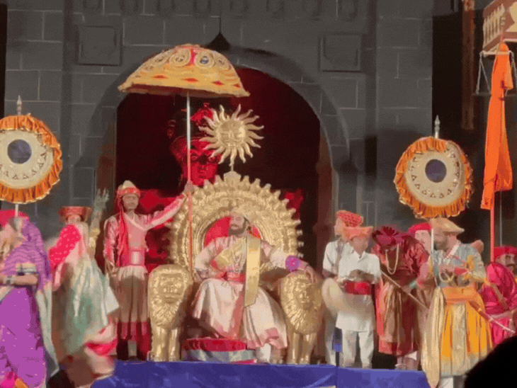 मां-भवानी के जयकारों से गूंजा साइंस कॉलेज मैदान:  शिवाजी ने झटके में चीर दी अफजल-खां की आंते; जाणता राजा के मंचन का आज आखिर दिन – Raipur News