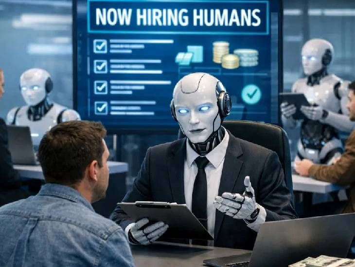 इंसानों को नौकरी पर रख रहा एआई:‘रेंट-ए-ह्यूमन’ पर 5 लाख से ज्यादा लोग जुड़े; एक्सपर्ट की चिंता- जोखिम वाले काम करवा लिए तो जवाबदेही किसकी