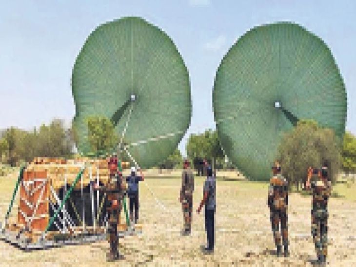 The Indian Army successfully tested the 20-tonne Heavy Drop System ...