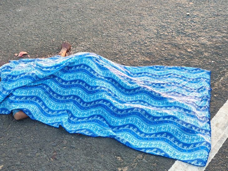 मंडला में अज्ञात वाहन ने बाइक सवार को कुचला, मौत:  चेहरे और शरीर पर आई गंभीर चोट; NH-30 बाईपास के सेमरखापा चौराहे पर हादसा – Mandla News