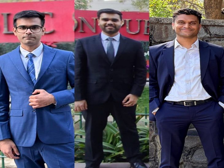Rahul, Jai Parmar and Saurabh Rai Rathore in Udaipur Upsc Clear