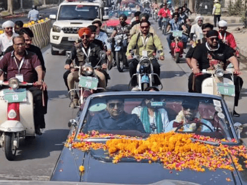 फरीदाबाद की विंटेज कार रैली में विपुल गोयल बोले:  विपक्ष को वाजपेयी से लेनी चाहिए सीख; विरासत संभालना हमारी जिम्मेदारी – Ballabgarh News