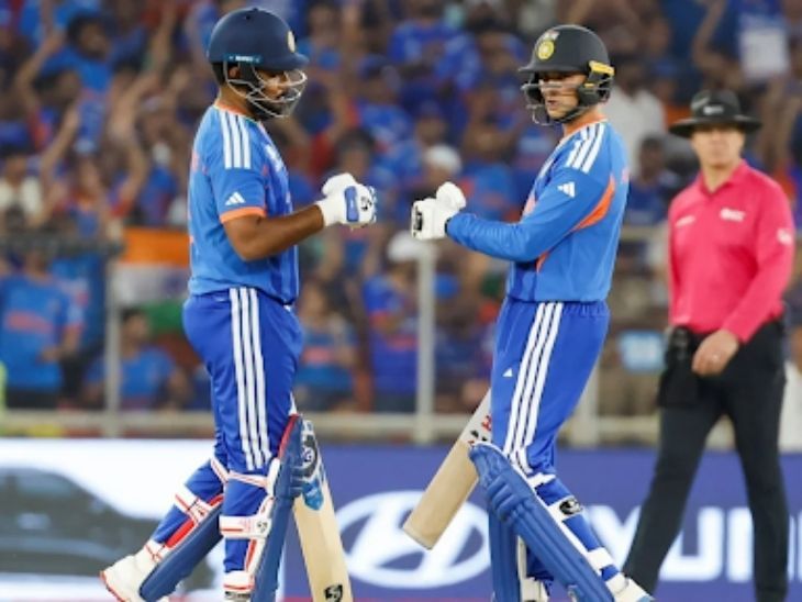 भारत ने दो बार 250 से ज्यादा का स्कोर बनाया: संजू के इस्तेमाल से बैटिंग बदली, औसत दोगुना हुआ