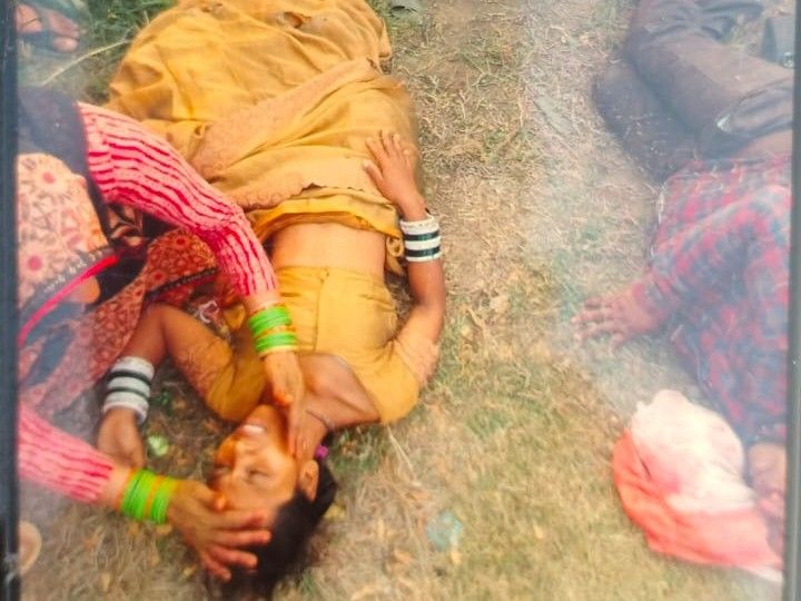 Bike Accident Yamuna Expressway | Mathura Couple Seriously Injured