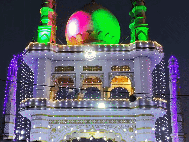 बाबा बदख्शानी दरगाह पर 112वां उर्स:  कव्वाली सुनने जुटी भारी भीड़,मेले में 1000 दुकानें, पुलिस 100 सीसीटीवी कैमरों से कर रही निगरानी – rajgarh (MP) News