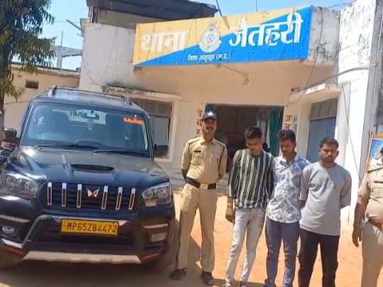 अनूपपुर में शादी के लिए युवती का अपहरण:  पुलिस ने तीन आरोपियों को गिरफ्तार कर जेल भेजा, कार भी जब्त की – Anuppur News