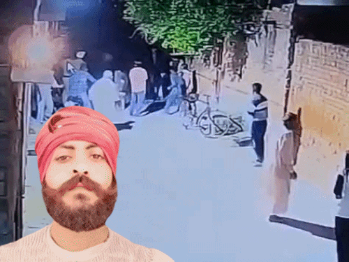 Fatehabad Murder: Police Mute Spectators as Youth Stabbed; CCTV Footage Emerges