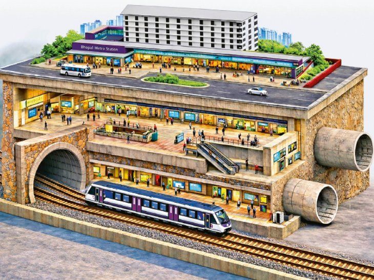 The complete design of the underground metro station appeared first on ...