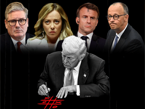 ईरान के साथ जंग में अकेले पड़े ट्रम्प:यूरोपीय देशों बोले- ये हमारी लड़ाई नहीं, होर्मुज का रास्ता खुलवाने से इनकार