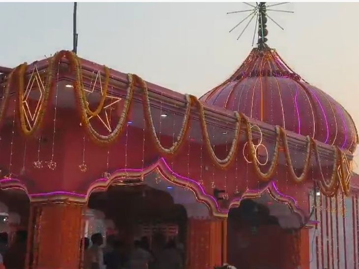 Amethi Kalikan, Durgun Bhavani Dham Pilgrims Arrive; Chaitra Navratri