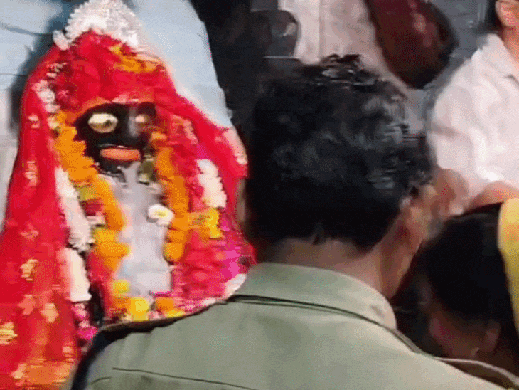 Rewa Rani Talab Mandir Navratri Darshan Crowd | Chaitra Navratri