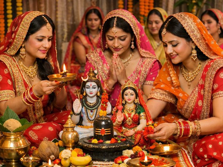 गणगौर तीज 21 मार्च को, लड़कियों और सुहागिनों का पर्व:  अखंड सौभाग्य और मनचाहा वर पाने के लिए करते हैं शिव-पार्वती की पूजा