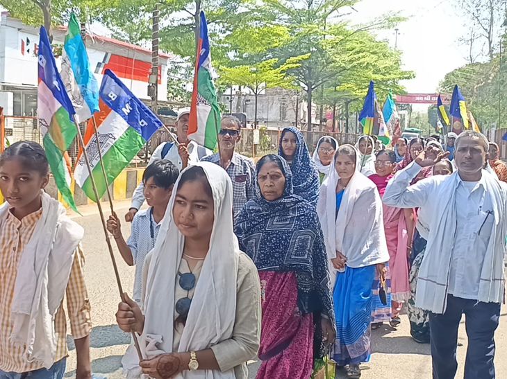 बालाघाट में राष्ट्रीय पिछड़ा वर्ग मोर्चा ने निकाली रैली:  जाति आधारित जनगणना और EVM बैन करने की मांग; ‘भारत बंद’ की चेतावनी दी – Balaghat (Madhya Pradesh) News