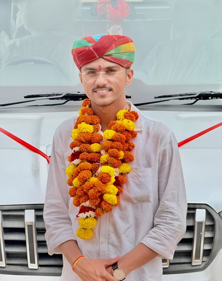 Rajpurohit secured 39th rank in the school lecturer exam.