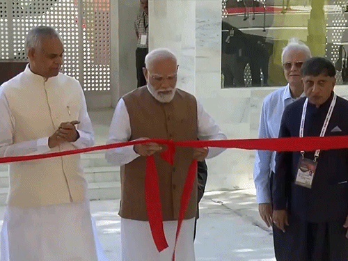 PM ने गांधीनगर में सम्राट सम्प्रति म्यूजियम का उद्घाटन किया:  जैन धर्म की ऐतिहासिक विरासत प्रदर्शित की जाएगी, 20 हजार करोड़ के प्रोजेक्ट्स का शिलान्यास करेंगे