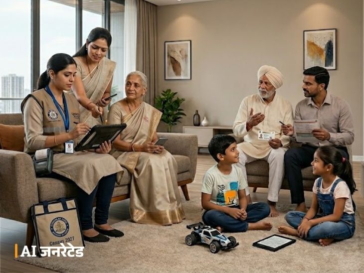 जनगणना आज से, लिव-इन कपल शादीशुदा माना जाएगा:मोबाइल में FM का मतलब रेडियो, लेकिन यूट्यूब देखना टीवी नहीं; जानिए क्या नहीं बताना है