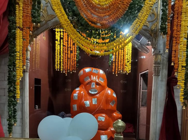 Samod Hanuman Mandir Special Puja | Hanuman Janmotsav Devotee Crowd