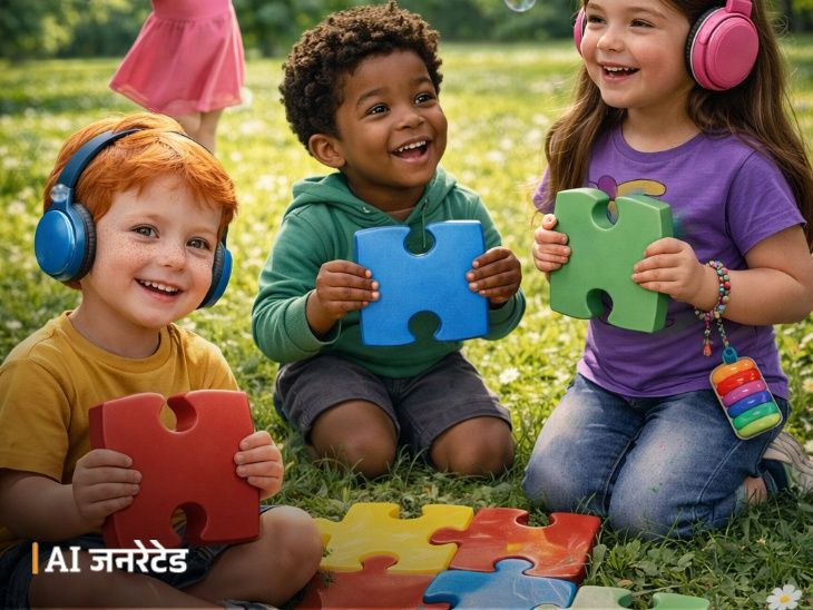 विश्व ऑटिज्म जागरूकता दिवस- दिल्ली का सफदरजंग मकबरा जगमगाया:  दुनिया में चल रहे ‘ लाइट इट अप ब्लू’ के तहत आयोजन, भारत में 2 करोड़ पीड़ित