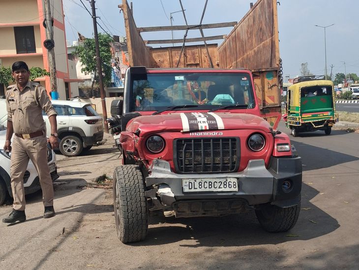 Meerut NH-58 Accident: Thar Overturns, Woman Critically Injured