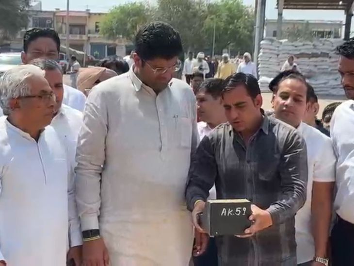 दुष्यंत चौटाला ने मंडी में फसल खरीद का लिया जायजा:  फरीदाबाद में बोले- बायोमेट्रिक में कई खामियां, 5 दिन बाद भी व्यवस्थाएं अधूरी – Ballabgarh News