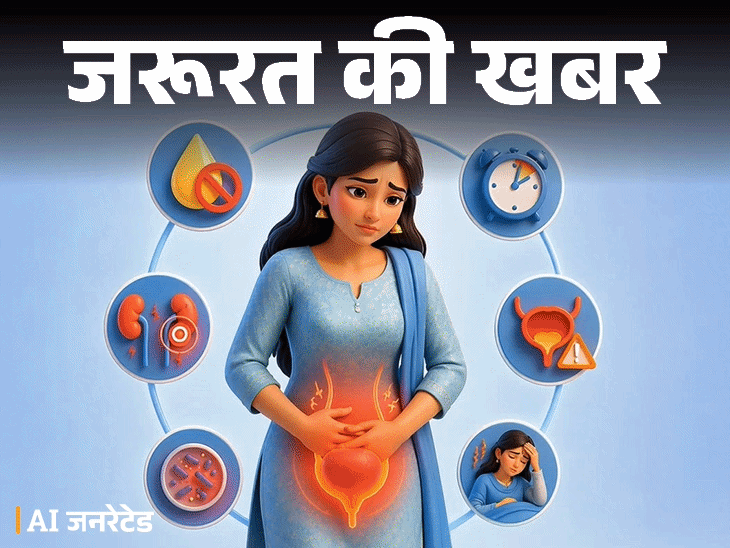 जरूरत की खबर- महिलाओं के लिए यूरिन रोकना खतरनाक:  ब्लैडर को गंभीर नुकसान, बढ़ता इंफेक्शन का रिस्क, टॉयलेट हाइजीन के 11 टिप्स
