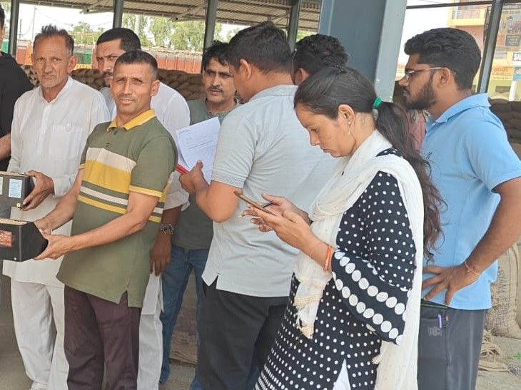 Meham Mandi: 8,780 Quintal Wheat Procured, SDM Reviews Arrangements ...