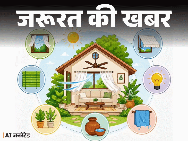 AC नहीं, तो क्या! इन देसी नुस्खों से घर को रखें ठंडा - HeadlinesNow Hindi News