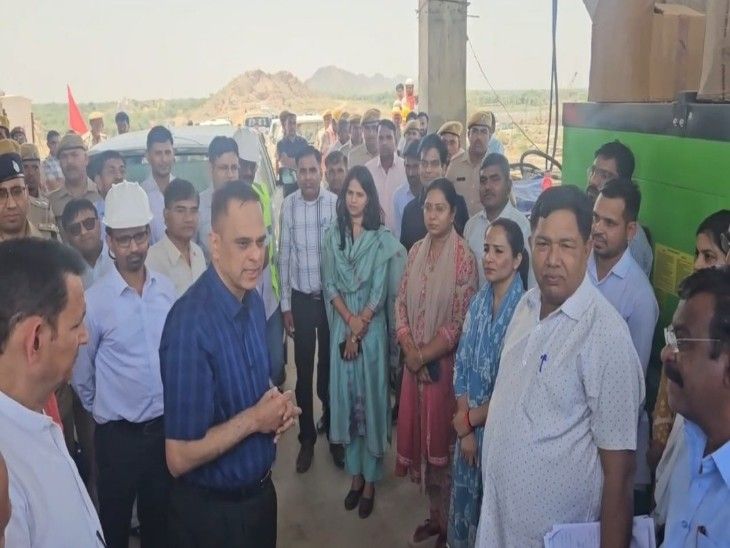 Chief Secretary Inspects Isarda Dam | Dausa Sawai Madhopur Water Supply