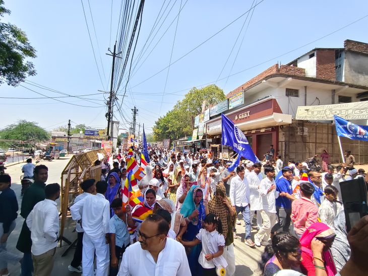 Datia Ambedkar Jayanti Rally | Bhim Army Shakti Pradarshan